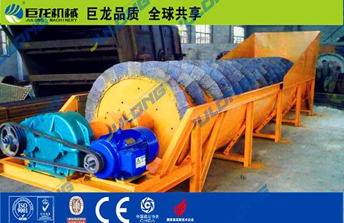 洗沙機的分類及工作原理